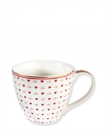 Layla petit white mug fra GreenGate - Tinashjem